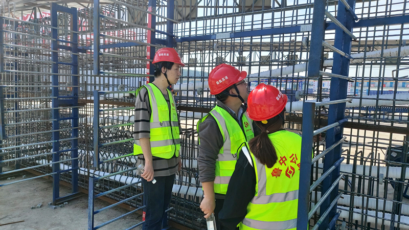 5參觀T梁腹板鋼筋及波紋管_副本