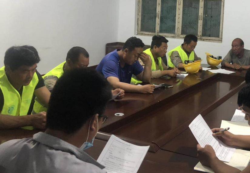 第六區(qū)域項(xiàng)目部召開安全生產(chǎn)專題會(huì)議