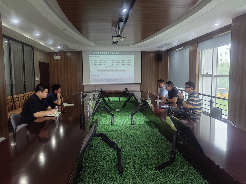 武漢理工大學(xué)劉剛院長(zhǎng)帶領(lǐng)專(zhuān)家學(xué)者團(tuán)蒞臨魯中公路開(kāi)展調(diào)研交流