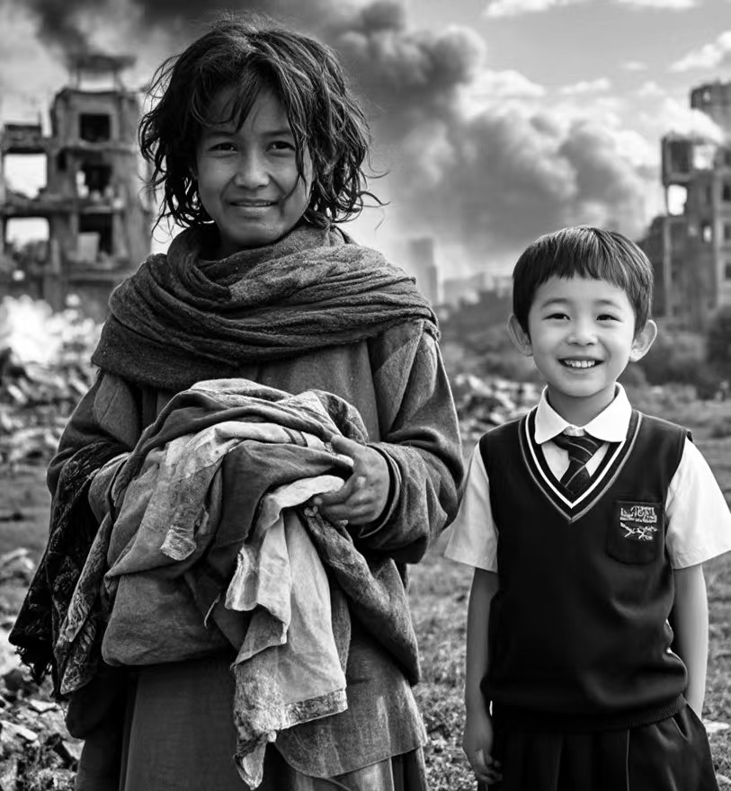 戰(zhàn)火之外，中國祥和