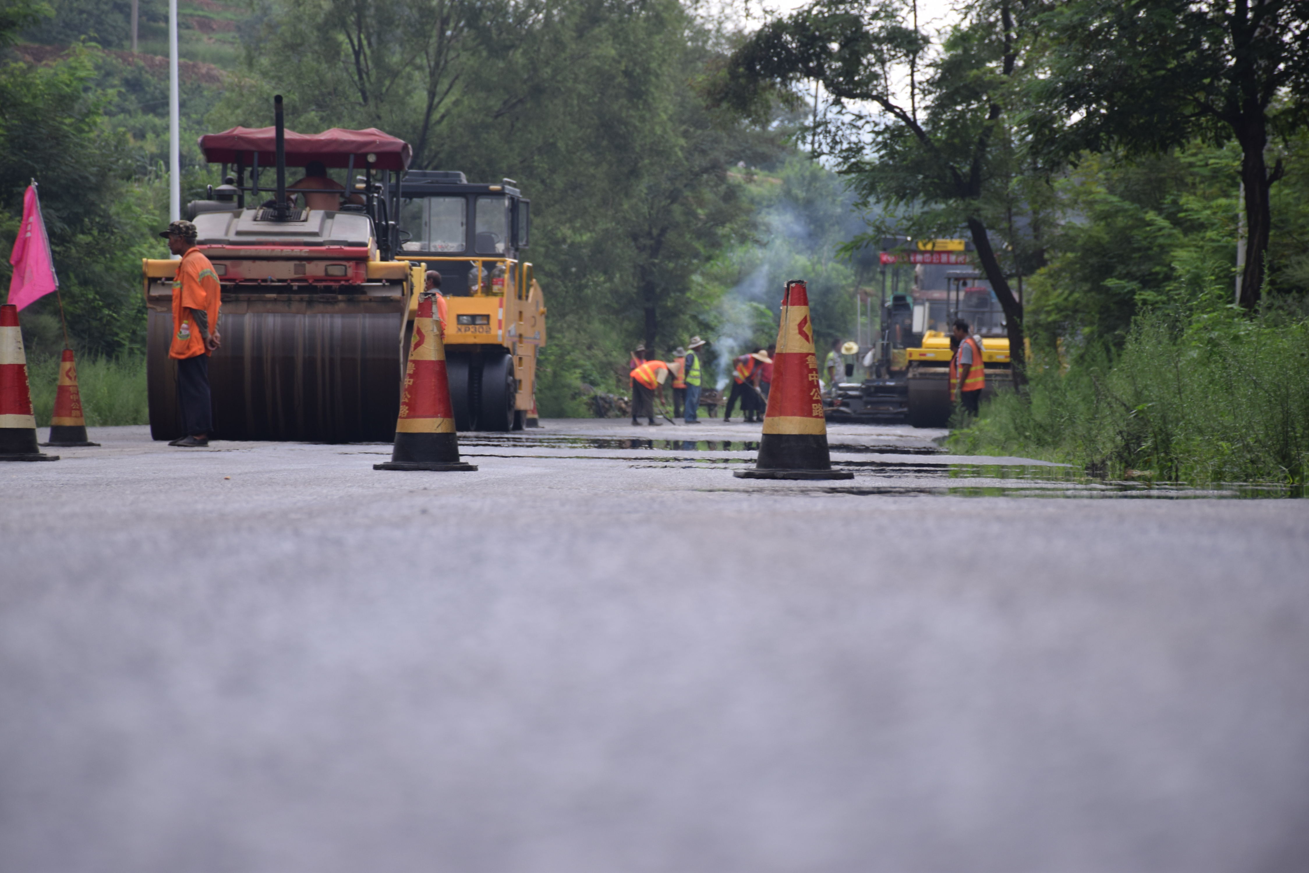激情九月，各工地掀起大干高潮