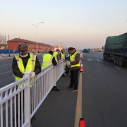 路面工程分公司承建的道路交通設(shè)施工程順利開(kāi)工