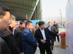 市紀(jì)委、市公路局領(lǐng)導(dǎo)視查S102濟(jì)青線公路建設(shè)情況