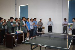 橋隧工程分公司成功舉辦“魯中公路橋隧”杯乒乓球邀請賽