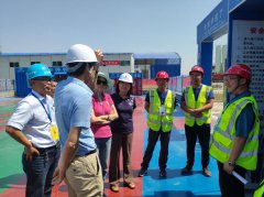 省交通運(yùn)輸執(zhí)法督察總隊(duì)對G2京滬項(xiàng)目部進(jìn)行第一次監(jiān)督檢查