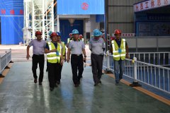 G2京滬項目部綜合場站迎齊發(fā)集團半年檢查