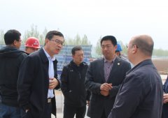 省交通廳調(diào)研組對(duì)新寧項(xiàng)目進(jìn)行現(xiàn)場(chǎng)調(diào)研