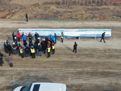 新臺(tái)項(xiàng)目觀摩團(tuán)到我項(xiàng)目部進(jìn)行觀摩學(xué)習(xí)