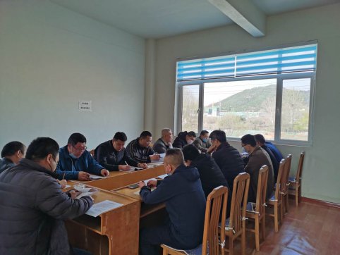 康源路召開管線遷移協(xié)調(diào)會