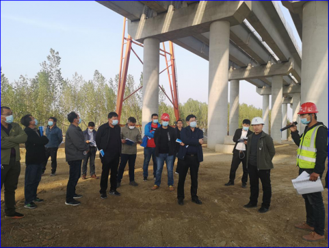 濟(jì)南至高青高速公路項(xiàng)目來新寧參觀交流學(xué)習(xí)