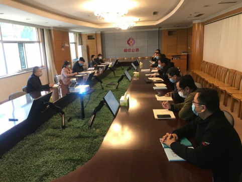 公司組織近期中標(biāo)項目進(jìn)行清單交底