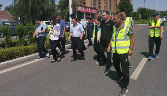 華福大道市政工程現(xiàn)進入“柳泉杯”評比階段