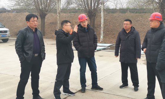 公司領(lǐng)導(dǎo)走訪調(diào)研各復(fù)工項(xiàng)目　為施工一線員工送去元宵節(jié)祝福